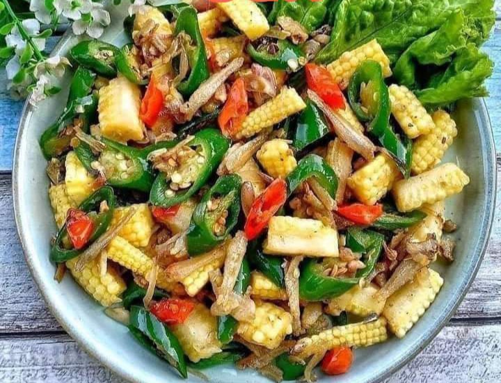 Resep Tumis Jagung Putren Cabai Hijau