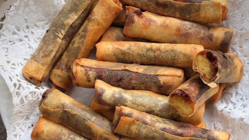 Resep Lumpia Pisang Cokelat, Mudah Dibuat di Rumah