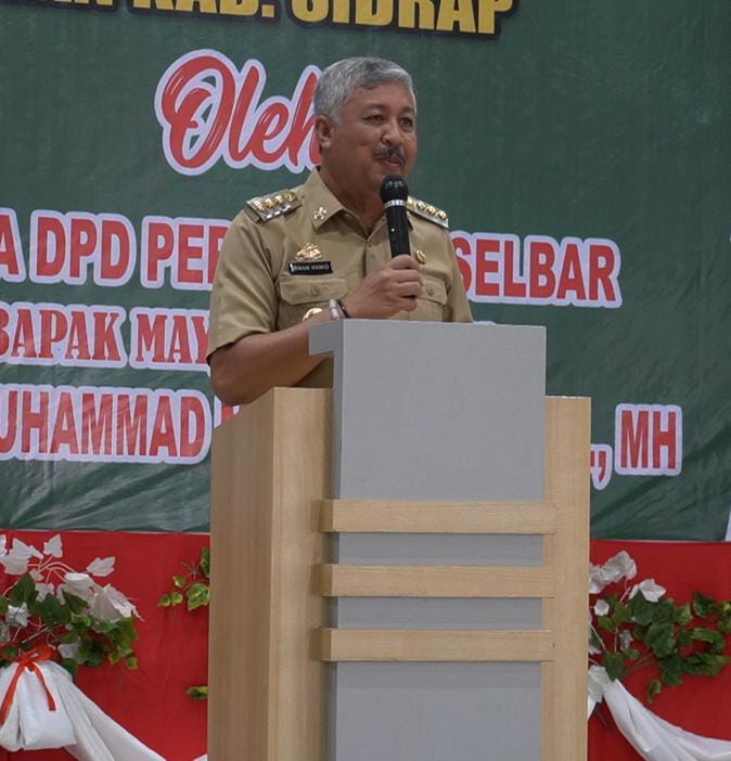 Bupati Irwan Hamid Hadiri Pelantikan Pengurus DPC Pepabri Pinrang