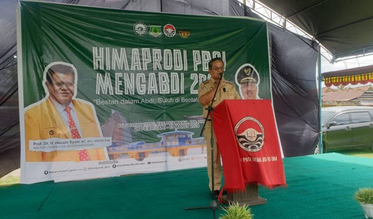 Wabup Pinrang Alimin Hadiri Kegiatan Himaprodi FBSI di Teppo