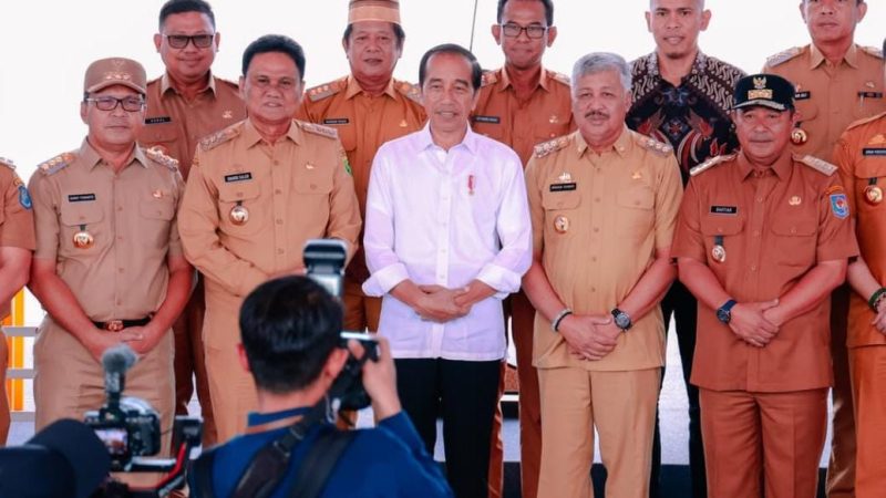 Bupati Irwan Hamid Ikut Dampingi Presiden Jokowi Kunker di Sulsel