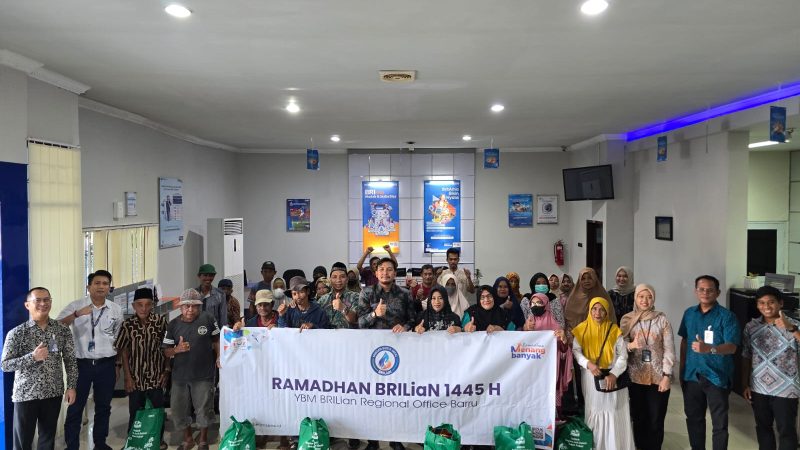 YBM Barru Berbagi Paket Sembako di Bulan Ramadan