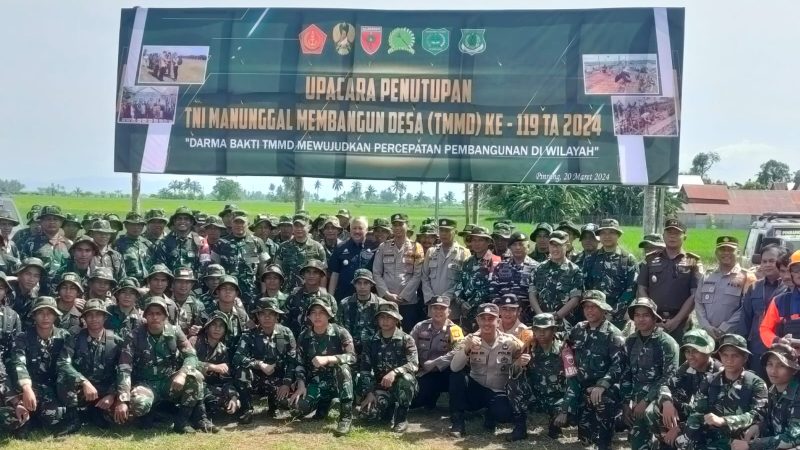 TMMD Pinrang Resmi Ditutup, Ini yang Dirasakan Masyarakat