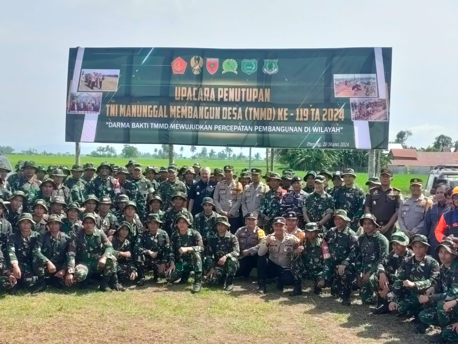 TMMD Pinrang Resmi Ditutup, Ini yang Dirasakan Masyarakat