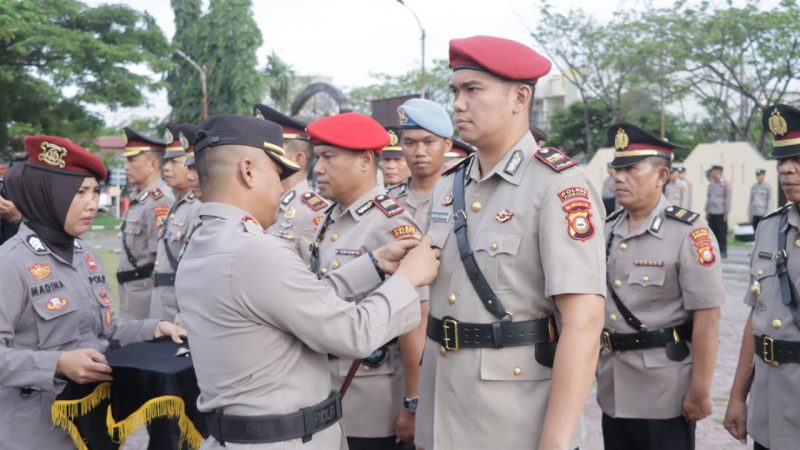 5 Kapolsek dan 2 Kasat Jajaran Polres Pinrang Berganti, Ini Nama-namanya