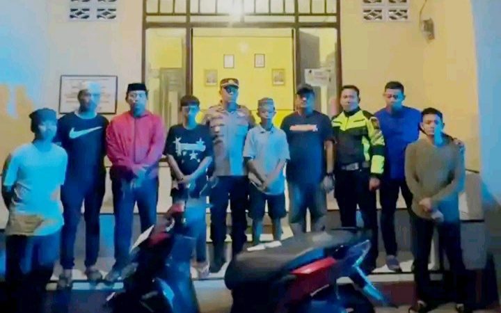 Dua Pelaku Freestyle Diduga Cemooh Polisi Keok di Tangan Polantas Bone