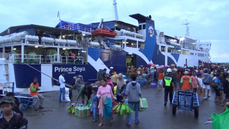 H-6 Lebaran, 13.983 Pemudik Turun di Pelabuhan Nusantara Parepare