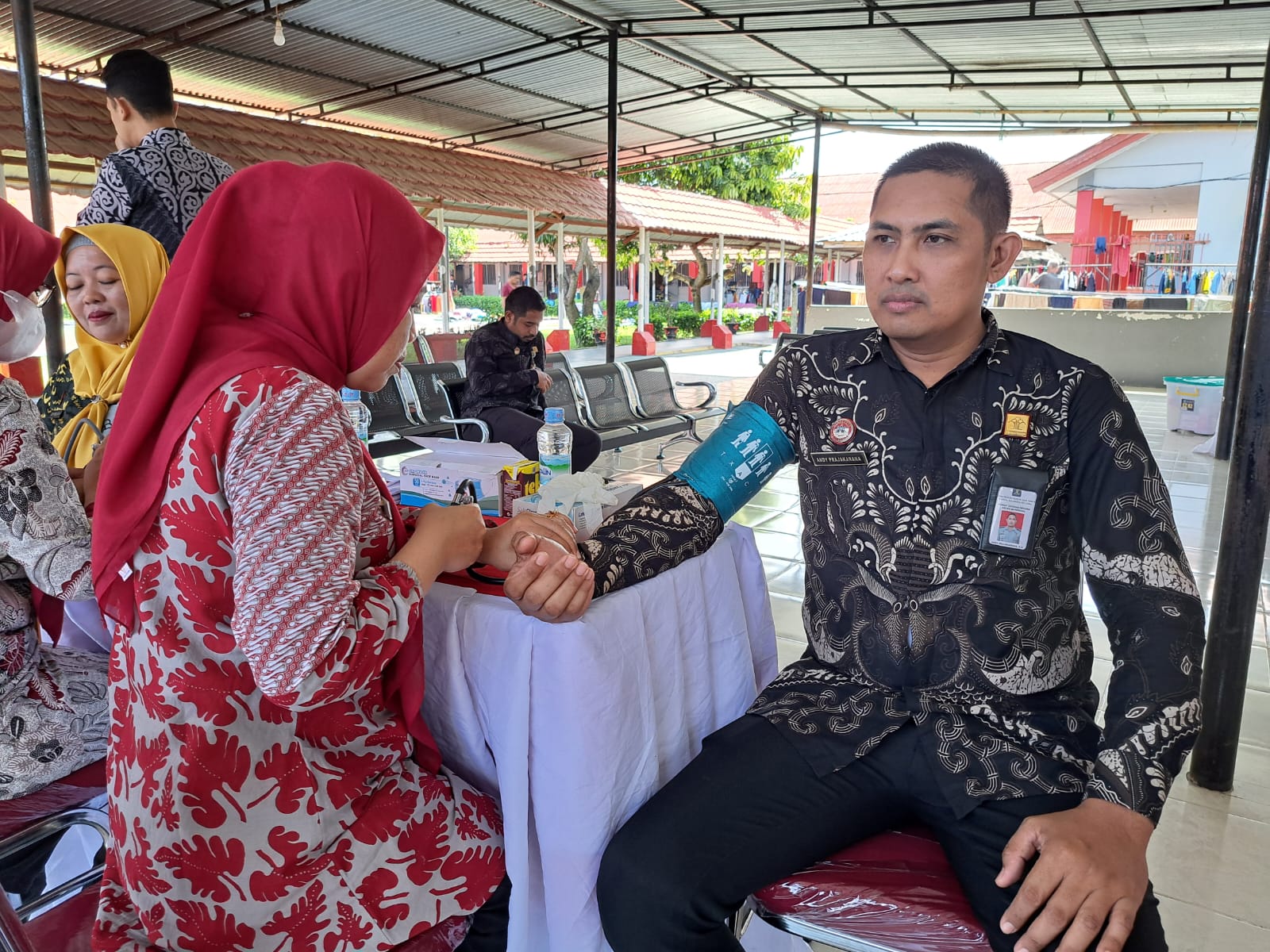 Gandeng Puskesmas Mattiro Bulu, Rutan Pinrang Gelar Pemeriksaan dan Pengobatan Massal bagi Pegawai dan Warga Binaan