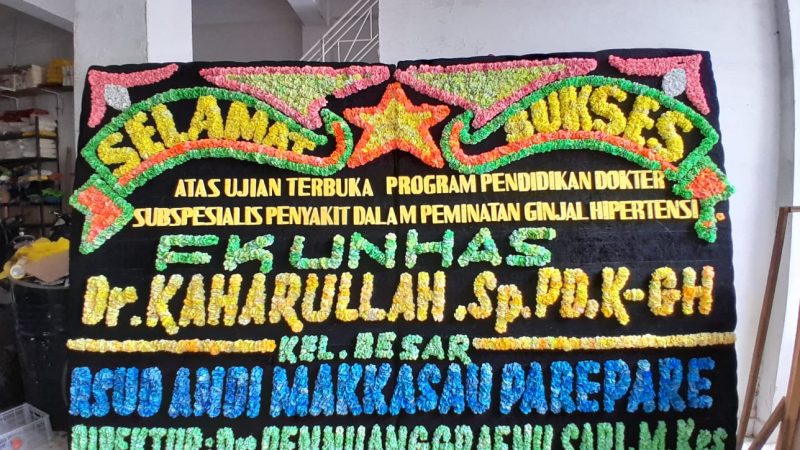 Keluarga Besar RSUD Andi Makkasau Parepare Ucapkan Selamat atas Ujian Terbuka dr Kaharullah Yusuf