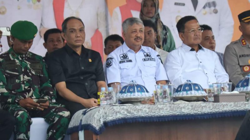 Irwan Hamid dan Alimin Akhiri Masa Jabatan Bupati-Wabup Pinrang