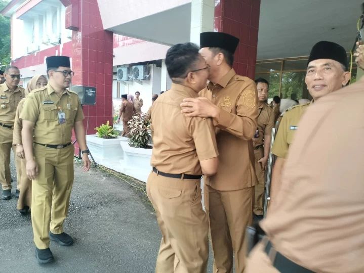 Pj Wali Kota Akbar Ali Halalbihalal bersama Pegawai Lingkup Pemkot Parepare