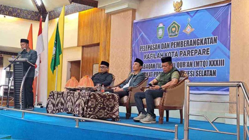 Pj Wali Kota Akbar Ali Harap Kontingen MTQ Parepare Jaga Nama Baik Daerah dan Raih Prestasi Lebih Baik di Tingkat Sulsel