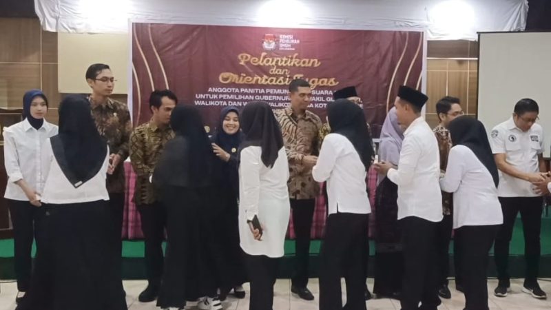 Pj Wali Kota Akbar Ali Ucapkan Selamat kepada PPS yang Dilantik, Pesan Sukseskan Pilkada 2024