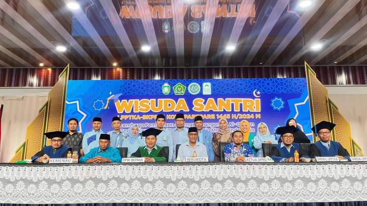 Pemkot Parepare Apresiasi Wisuda Santri LPPTKA BKPRMI, Mampu Cetak 754 Generasi Qurani