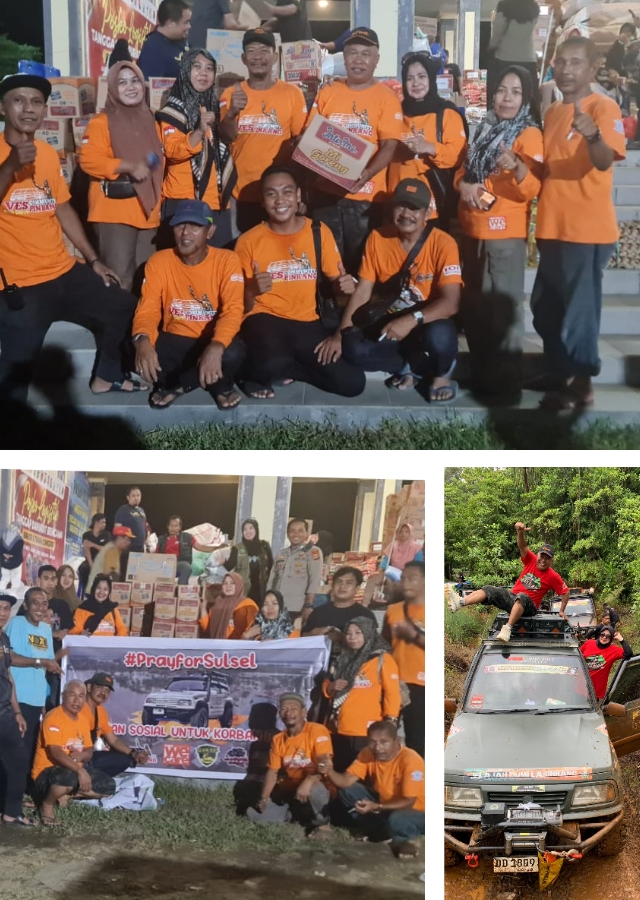 Kebersamaan Keluarga Besar VES Community Pinrang Jelajahi 3 Danau Luwu ...