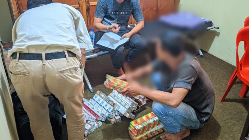 Pria di Parepare Diamankan Polisi Usai Curi Puluhan Pak Rokok