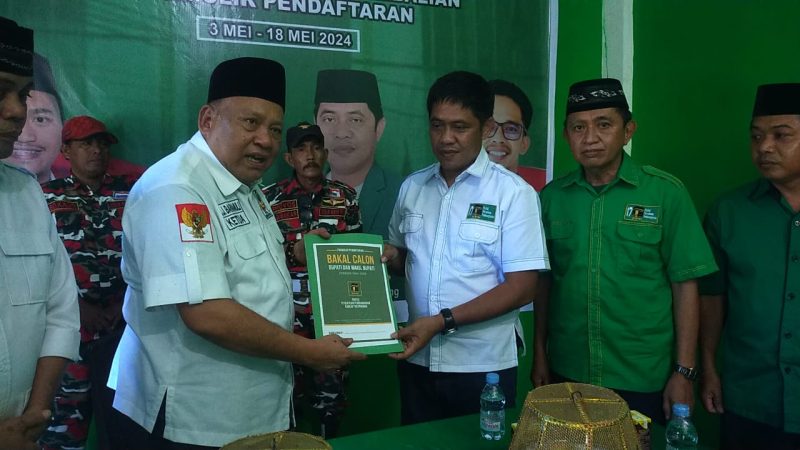 Ketua PPP Sahabuddin Terima Pengembalian Formulir AJB untuk Pilkada Pinrang 2024