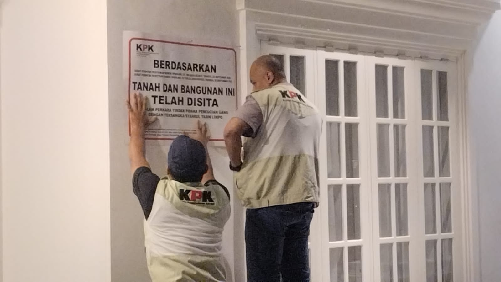 Kasus TPPU SYL, KPK Sita Tanah dan Bangunan Milik Eks Pejabat Kementan di Parepare