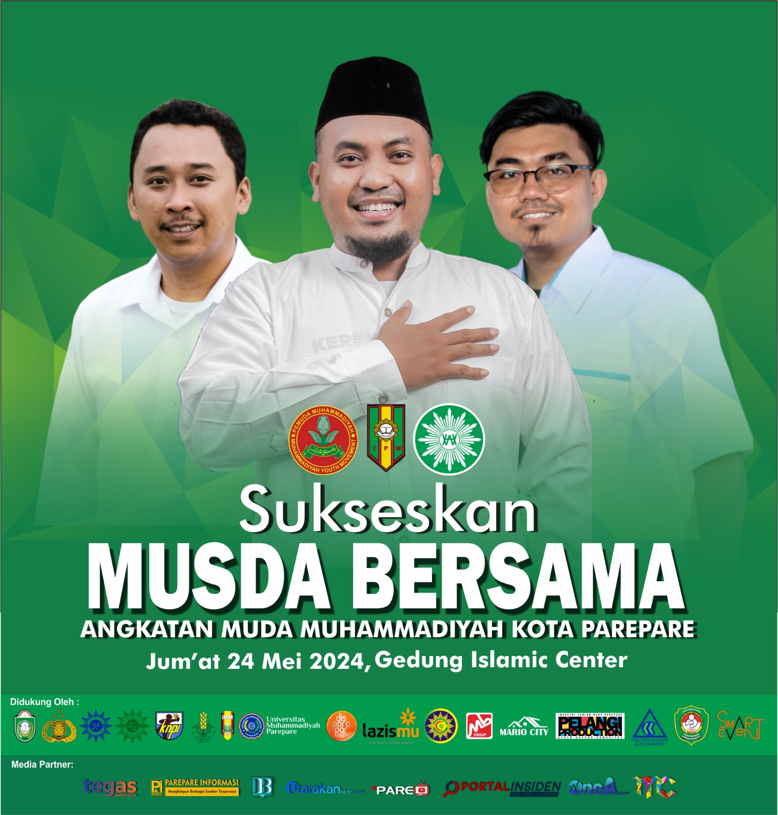 AMM Parepare Bakal Gelar Musda Bersama Tiga Organisasi Otonom, Gunakan Sistem Elektronik Vote