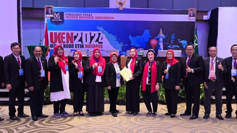 Pengwil Sulsel IKatan Notaris Indonesia Sukses Gelar UKEN