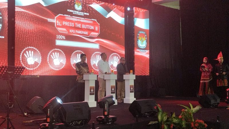 KPU Gelar Peluncuran Pilkada Parepare 2024, Pj Wali Kota Harap Proses Demokrasi Lahirkan Pemimpin Baik
