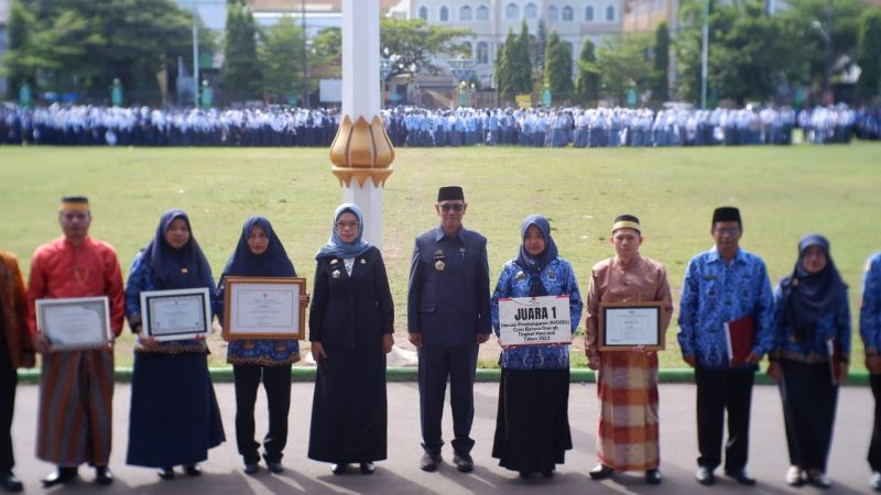 Momen Hardiknas, Pemkot Parepare Beri Kado Spesial Berupa Penghargaan bagi Guru Berprestasi