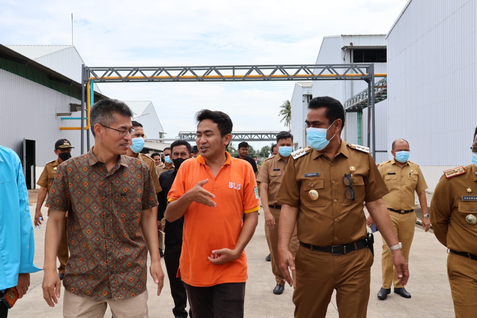 Pastikan Sumber PAD Meningkat, Pj Bupati Ahmadi Akil Berkunjung ke PT BLG Suppa