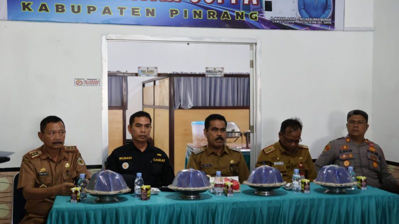Kunker di Kecamatan Suppa, Ini Pesan Pj Bupati Ahmadi Akil