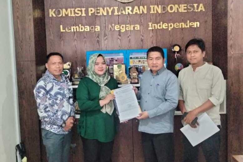 Ketua DPRD Parepare Temui KPI, Sampaikan Aspirasi Aliansi Jurnalis Parepare soal Penolakan RUU Penyiaran