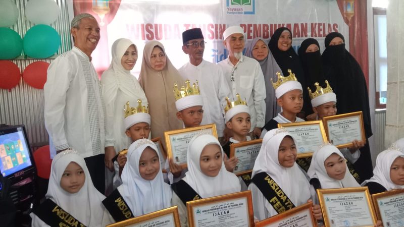 Langkah Awal Menuju Generasi Qurani, Yayasan Alquran Puangna Beda Gelar Wisuda Tahsin Perdana