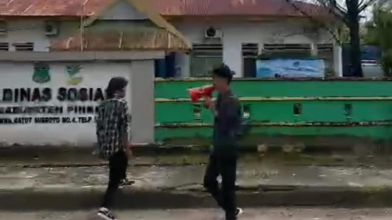 Mahasiswa Ancam Surati Mensos Terkait Dugaan Penilepan Dana Bansos di Desa Samaenre