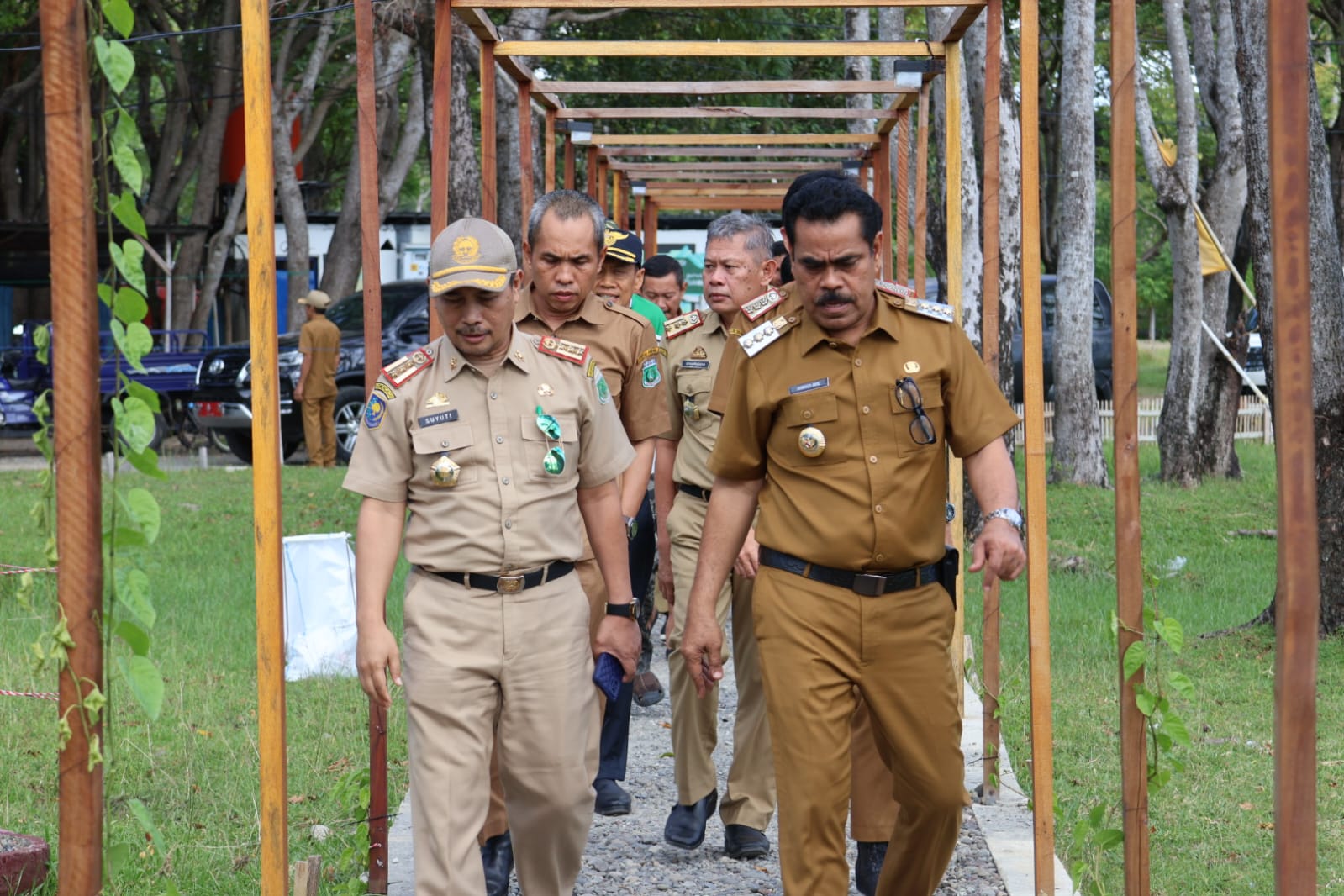 Jelang Festival Bumi Lasinrang, Pj Bupati Ahmadi Akil Pantau Persiapan di Lokasi