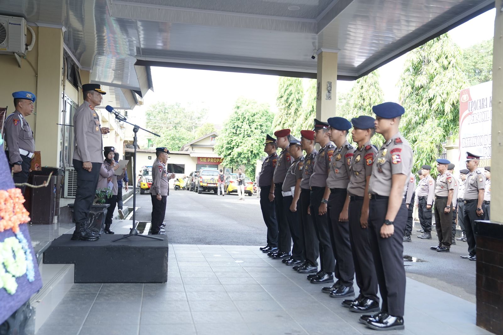 Kapolres Parepare Lantik 25 Personil, Kasat Reskrim Naik Pangkat