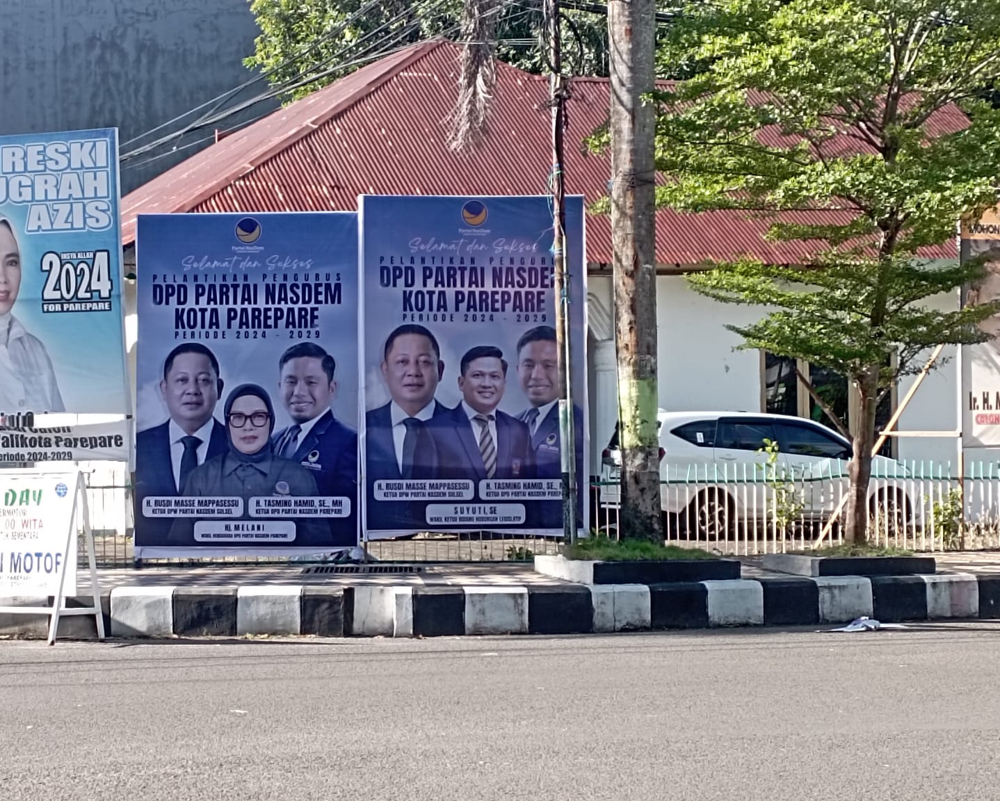 Persiapan Pelantikan Pengurus NasDem Parepare dan Jalan Sehat TSM Day Sudah 80 Persen