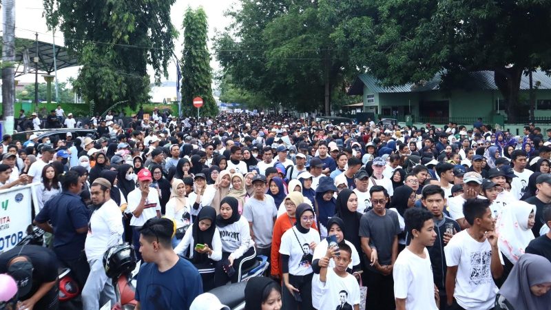 TSM Day Jadi Lautan Manusia di Alun-alun Kota, Tasming Hamid: RMS Pelopor Politik Kemanusiaan di Sulsel