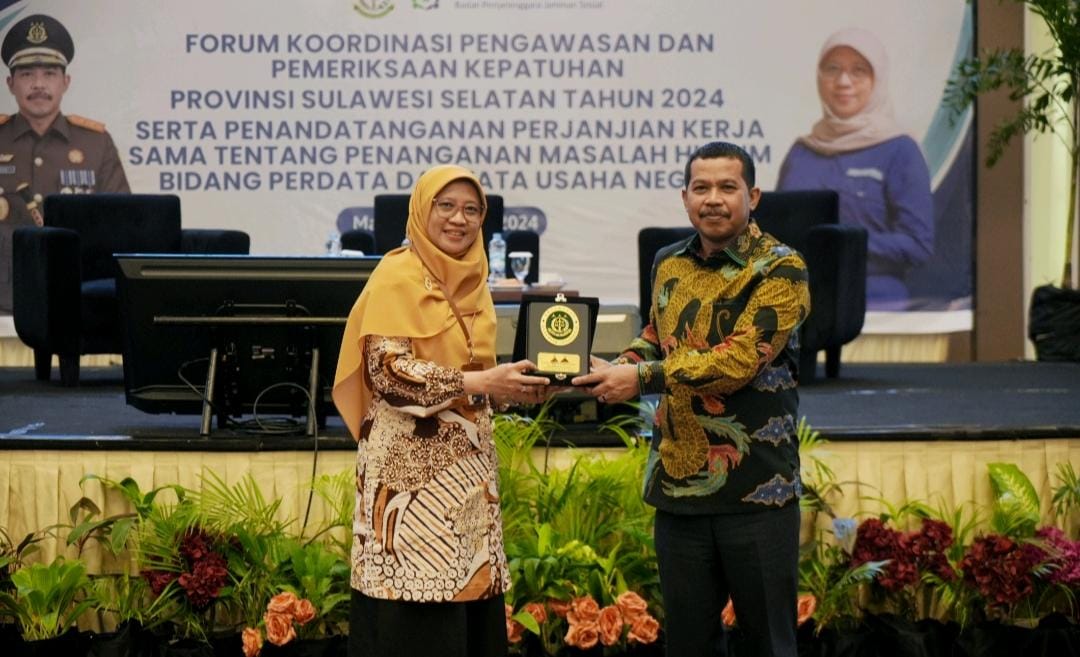 Kejati Sulsel bersama BPJS Kesehatan Teken MoU, Upaya Optimalisasi Pengawasan dan Kepatuhan Pemberi Kerja