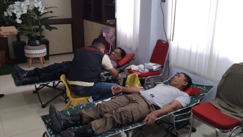 Peringati Hari Bhakti Adhyaksa, Kejari Pinrang Gelar Donor Darah