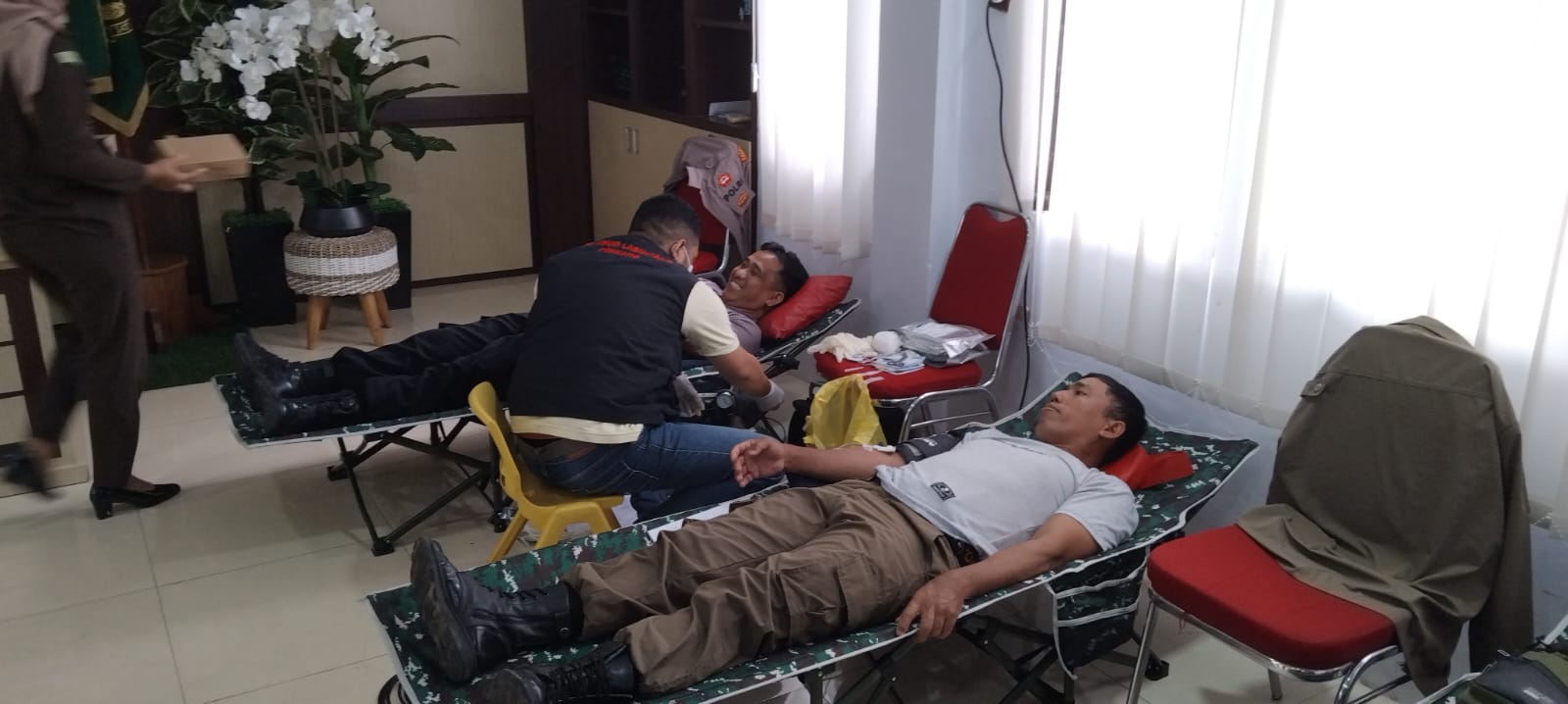 Peringati Hari Bhakti Adhyaksa, Kejari Pinrang Gelar Donor Darah