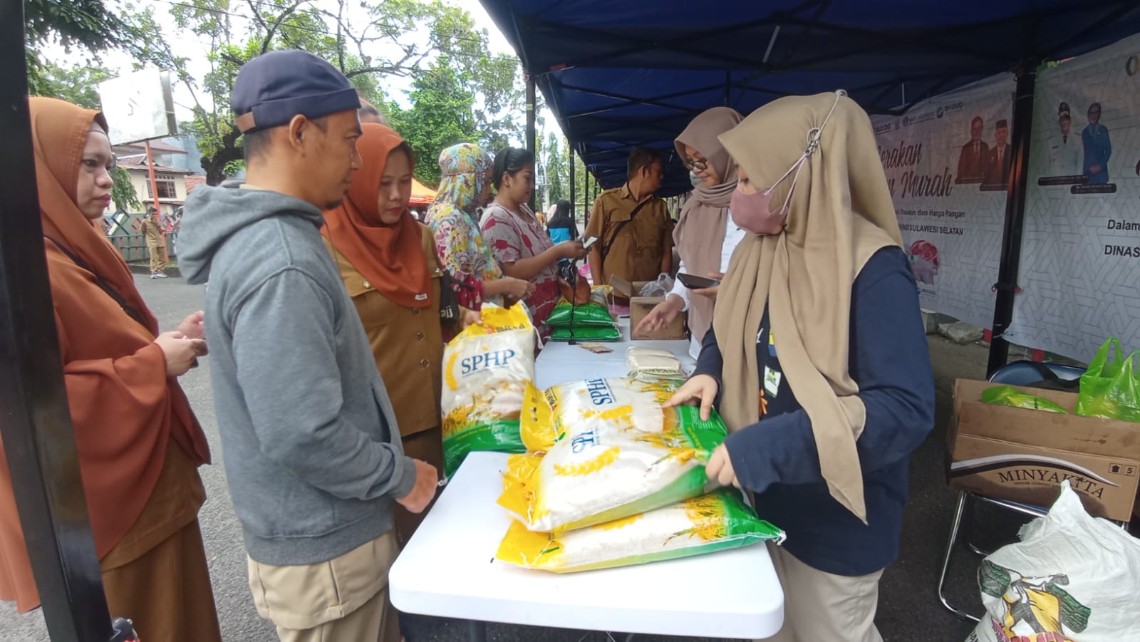 Jaga Stabilitas Pangan, Pemkot Parepare Gelar Pasar Murah