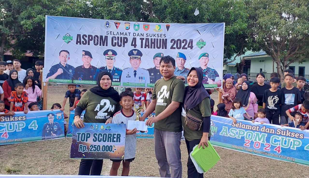 Turnamen Sepakbola Aspom Cup 4 Sukses Digelar, Pj Wali Kota Parepare Sampaikan Apresiasi