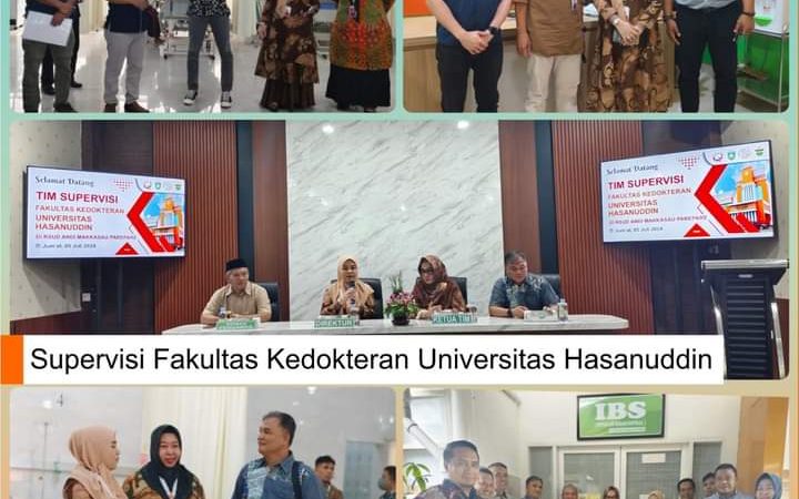 Direktur RSUD Andi Makkasau beserta Jajaran Sambut Kunjungan Tim Visitasi Unhas