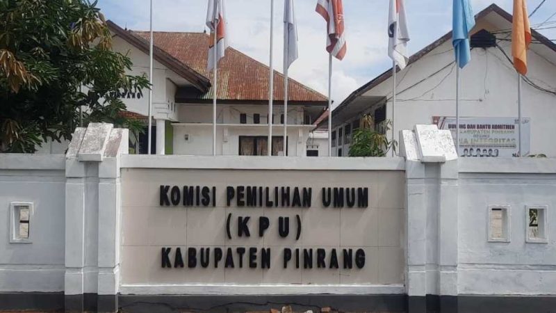 Ketua KPU Pinrang Ingatkan Parpol Pengusung Paslon Pilkada Segera Buka Akun Silonkada