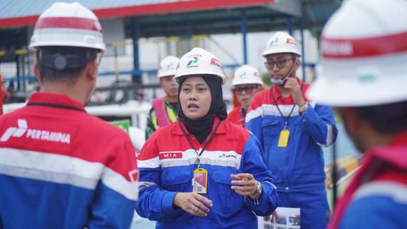 Direktur SDM & Penunjang Bisnis PT Pertamina Lakukan Management Walktrough di Sejumlah FT Sulawesi