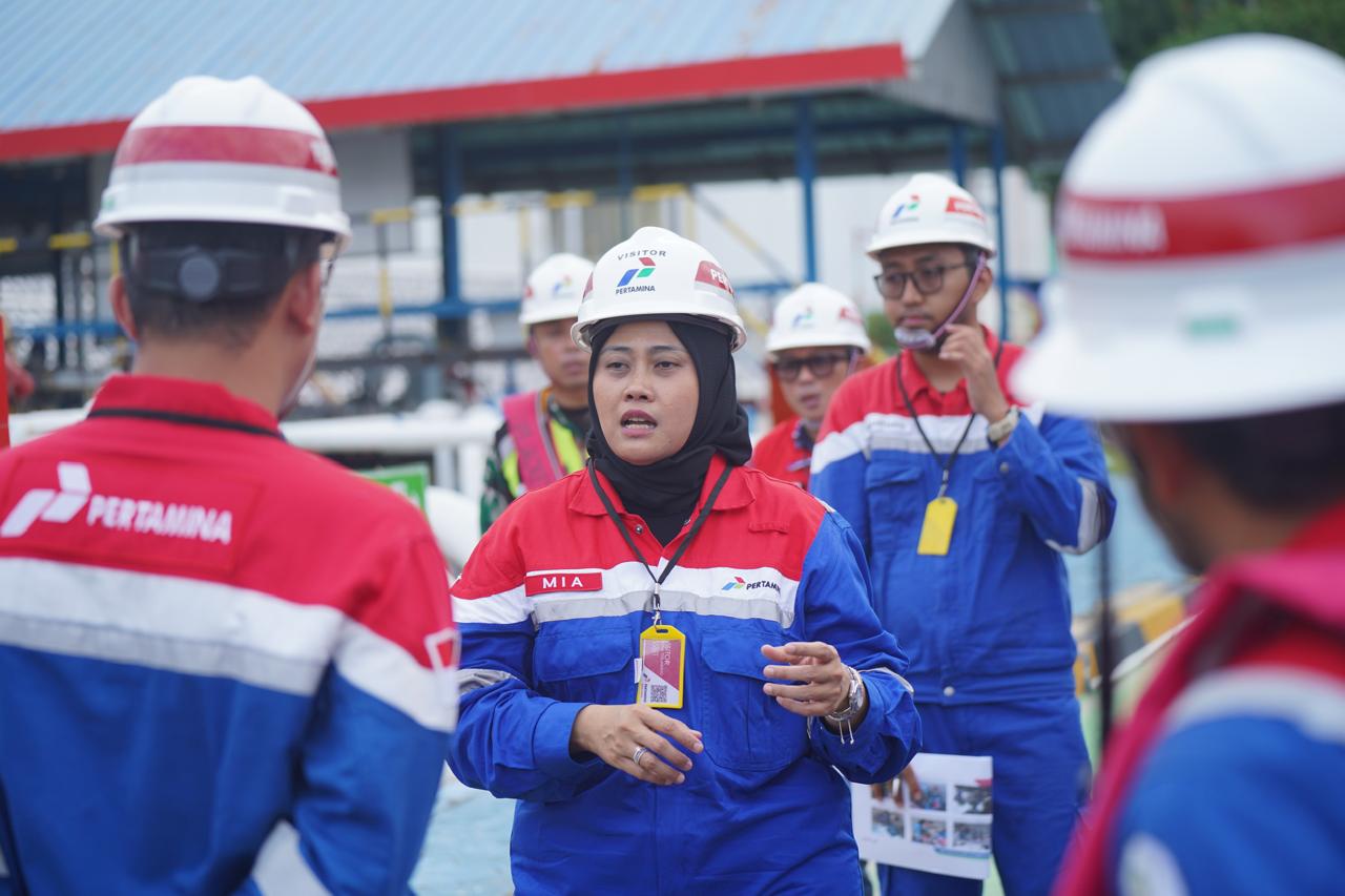 Direktur SDM & Penunjang Bisnis PT Pertamina Lakukan Management Walktrough di Sejumlah FT Sulawesi