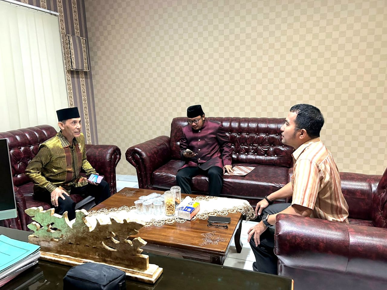 Pertemuan Raja Gowa ke 38 dengan Muspida, Agendakan Penggantian Brangkas Benda Pusaka