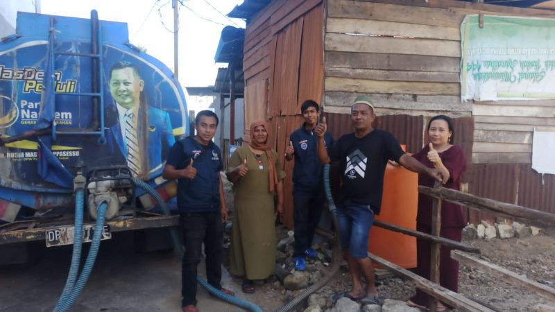 Tasming Hamid Siapkan Bantuan Air Bersih Gratis untuk Warga Parepare