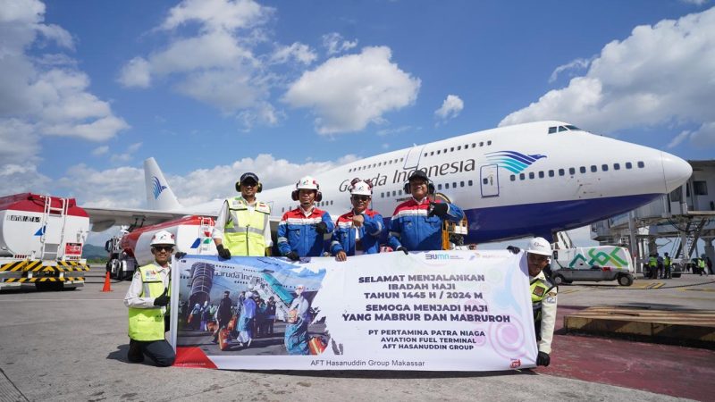 Penerbangan Haji 2024 Sukses Terpenuhi, Pertamina Suplai Kebutuhan untuk Wilayah Sulawesi