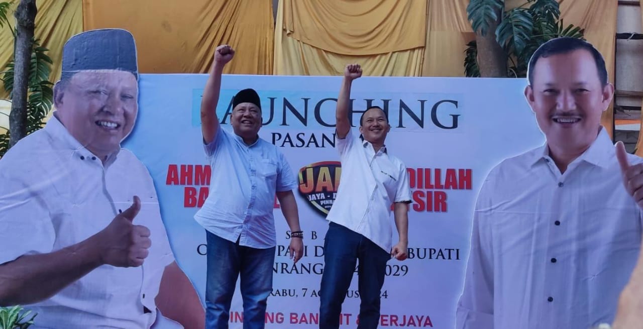 Ahmad Jaya-Abdillah Natsir Jadi Pasangan di Pilkada Pinrang, Didukung 8 Parpol