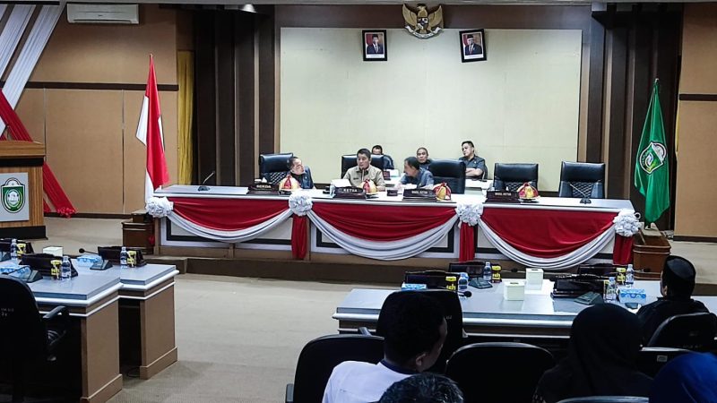 Sekda Husni Sampaikan Jawaban Pj Wali Kota Parepare Terkait Pandangan Fraksi DPRD Tentang Ranperda RPJPD 2025-2045