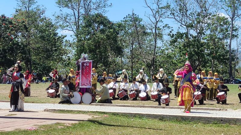 Rangkaian HUT RI ke 79, Pemkot Parepare Gelar Lomba Drum Band Tingkat Pelajar